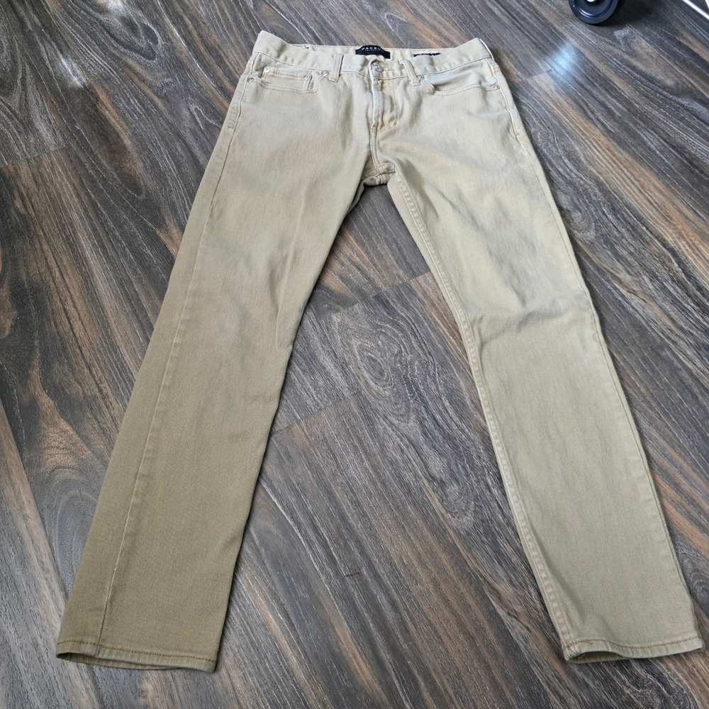 PacSun Mens Skinny Jeans Tan Khaki Stretch Denim Pants 30x30 RN090233